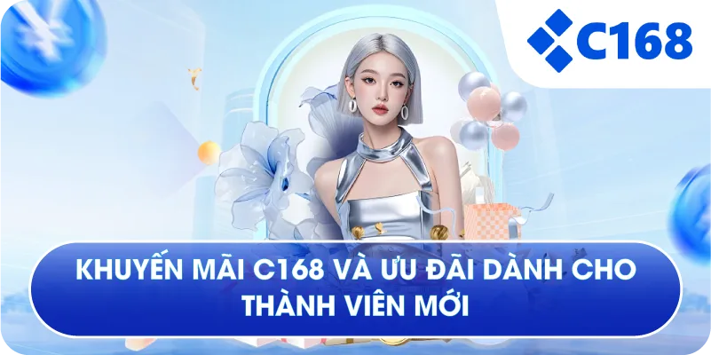 Khuyến mãi C168 và ưu đãi dành cho thành viên mới Khuyến mãi C168 và ưu đãi dành cho thành viên mới